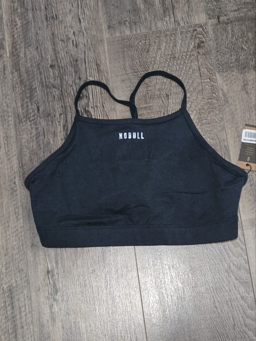 NOBULL Square Line Sports Bra - Dark Navy